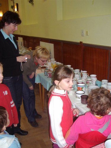 Klub dobré pohody - výstava hrnků a hrnečků - 14.2.2008